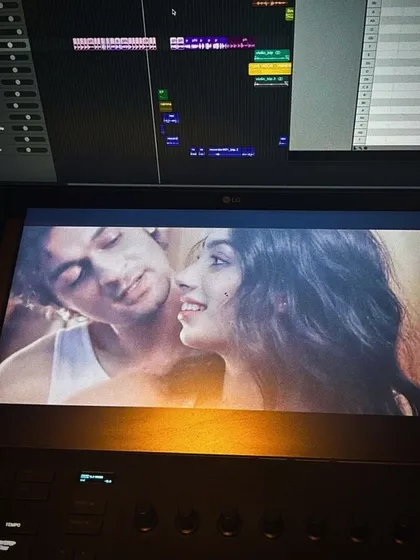 An editing suite glimpse of a scene from 'Phir Kabhi'. It's always interesting to see how the final story is pieced together from all the moments we shot.