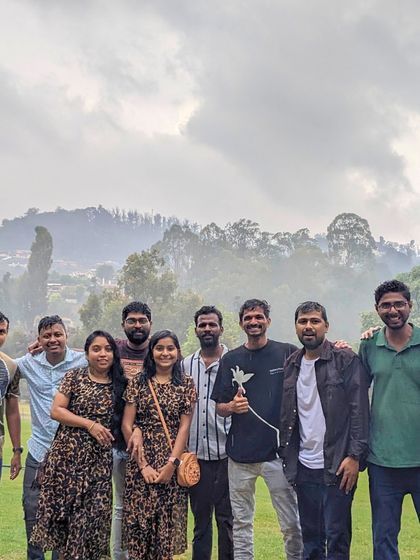 A group photo from our Ooty and Coonoor trip. We explore the best of the Nilgiri hills, from viewpoints to gardens.