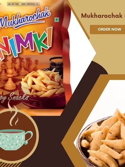 Mukharochak Nimki is a classic Bengali tea-time snack. These small, diamond-shaped, crispy bites are perfectly salted and a must-try for anyone who loves savoury snacks.
