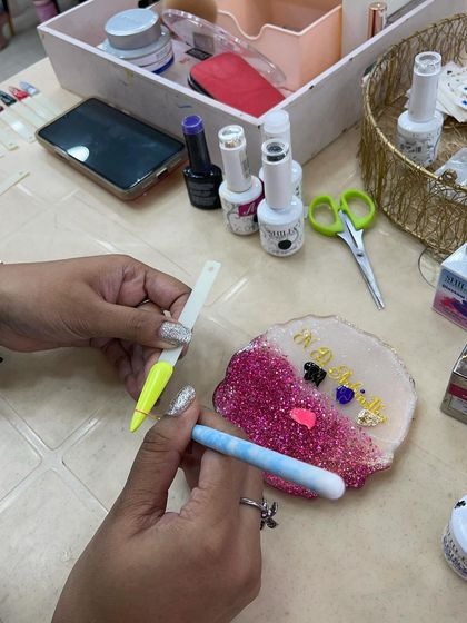 Asmitha Makeover Artistry - Nail Services & Training Professional Nail Art Course photo 26