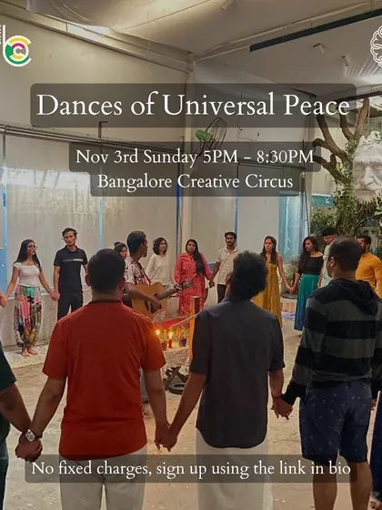 Connection is at the heart of everything we do. Here, our community joins hands for the Dances of Universal Peace, a collective practice of meditative movement and song that fosters a sense of oneness and shared joy.