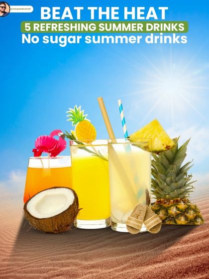 Beat the heat with these 5 refreshing, no-sugar summer drinks, including Gond Katira Sharbat and Sattu Sherbet.