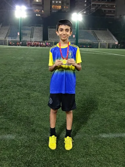 Ishaan, our U12 Player of the Month, recognized for his amazing consistency and hunger to improve.
