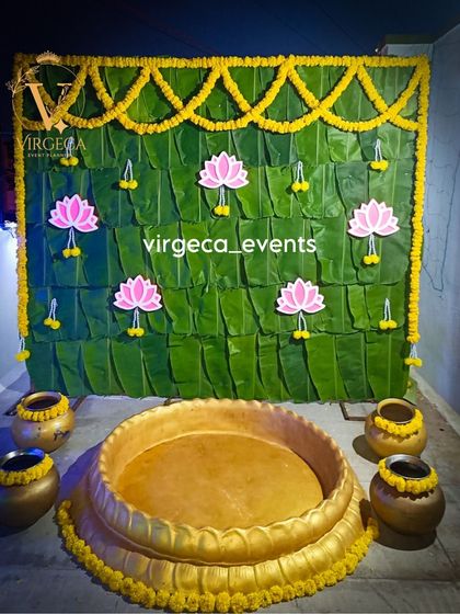 Virgeca Events - Event Decoration & Planning Vibrant Haldi & Mehendi Decor photo 6