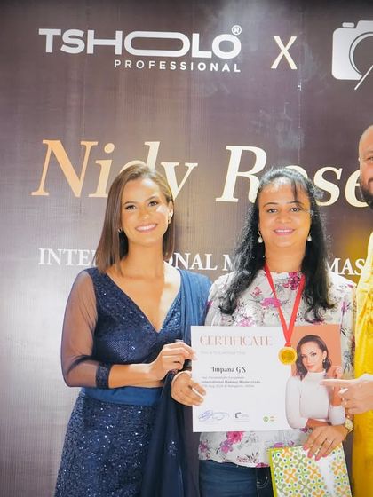 Impana Makeovers - Makeup Education & Classes My Journey & International Training photo 5