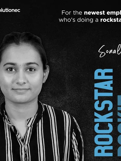 We celebrate Sonali S as one of our deserving Rockstar Rookies of 2023. We are excited to see her continued growth and contributions.