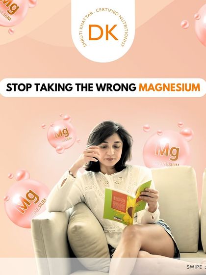 Are you taking the right magnesium? Not all supplements are the same, and it's important to know which type is best for your specific needs.