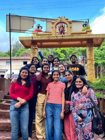 Another fun group from our weekend trip to Chikmagalur. It's always great to see new friendships being formed.