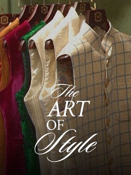 The art of style. A colorful lineup of our Nehru vests, showing the range of options available to express your personal taste.