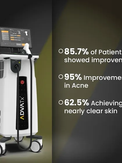 The clinical data speaks for itself. A high percentage of patients show significant improvement in acne, with many achieving nearly clear skin after treatment with AdvaTx.