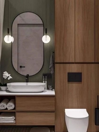 Dreaming in Colors & Textures - Modular Interiors & Room Renovation Stylish & Functional Bathrooms photo 8