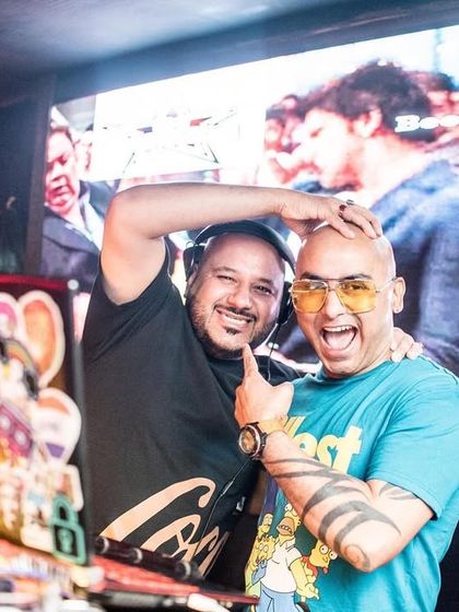 A crazy Halloween night in Kolkata with my friend from the international DJ circuit. We always have a blast when we link up.
