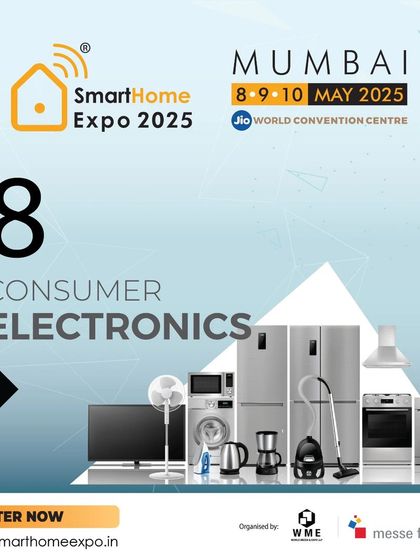 Highlighting Consumer Electronics as one of the eight key product sections, broadening the appeal to a wider audience.