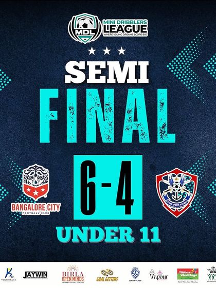 A thrilling 6-4 victory for our U11 team sends them to the MDL final!