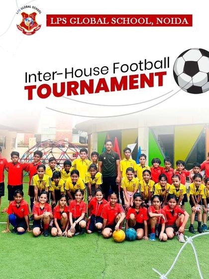 The Inter-House Football Tournament brings out the competitive spirit and camaraderie among our students. This poster celebrates the event, which is a highlight of our sports calendar and a testament to our focus on teamwork and sportsmanship.