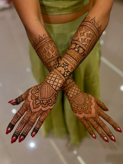 Mitali - Mehendi for Special Occasions Exquisite Bridal Mehendi photo 59