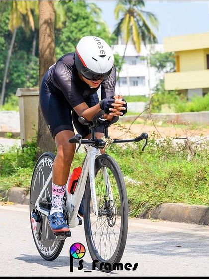 A female rider from our club during a State Championship ITT, demonstrating perfect form and concentration. We are proud to support our athletes as they compete at the state level.