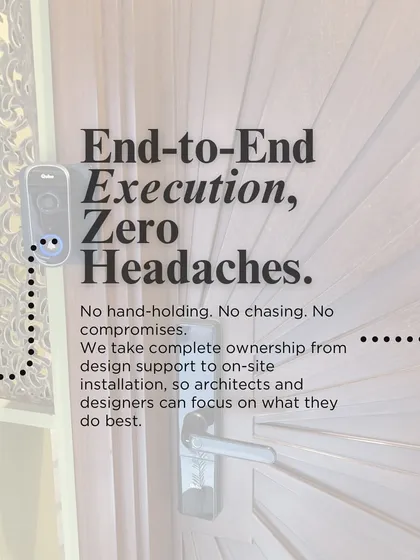 We offer end-to-end execution with zero headaches. No hand-holding, no chasing, just reliable delivery so you can focus on what you do best.