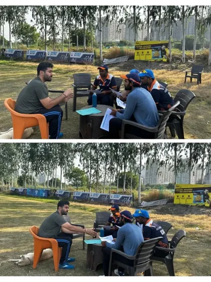 Jagrit Anand Sir conducting a workshop with our coaches. He shared new techniques that will be very important for them to implement in their training sessions.