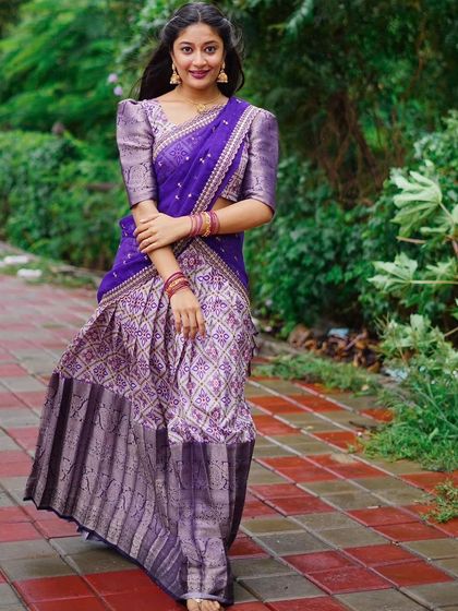 CB Rental Dresses - Women's Occasion Wear Rental Langa Davanis (Half Sarees) photo 27