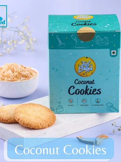 Our Coconut Cookies are light, crispy, and full of tropical flavor. They are made with real coconut and no artificial flavors.