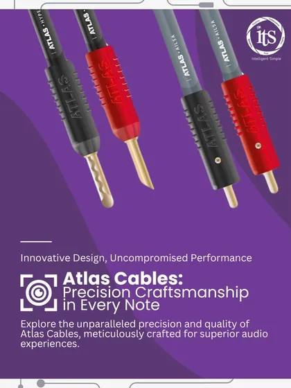 For an uncompromised audio experience, the signal path is critical. We provide Atlas Cables, which are meticulously designed and handcrafted in Scotland to ensure precision craftsmanship and superior performance in every note.