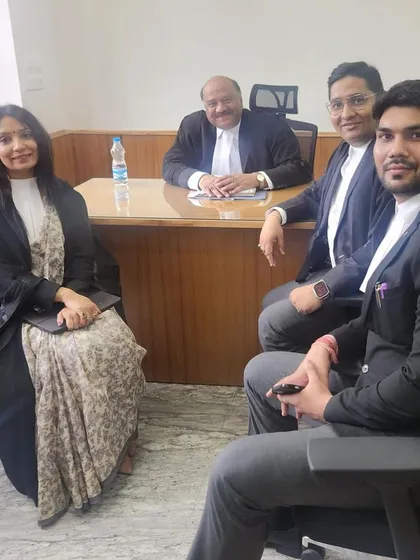 Another photo from our meeting at the Supreme Court with the SCBA Secretary. Building relationships within the legal community is an important part of the profession.