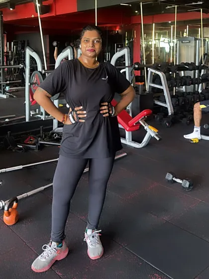 That feeling after a great workout is unbeatable. Here I am after a session focused on strength and endurance, ready to help you create a personalized plan that gets you to your goals.