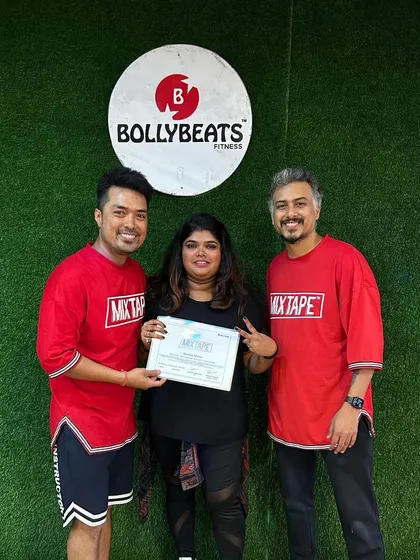 Congratulations to our newest Mixtape Fitness instructor! It's always a proud moment to hand over the certificate and welcome another passionate dancer into our certified family.