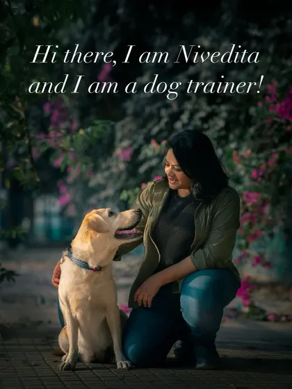 Hi, I'm Nivedita. My journey into dog training started with my own fearful rescue dog, and it taught me the power of patience and understanding. I am here to be your coach and advocate, helping you build a confident, positive relationship with your dog from day one.