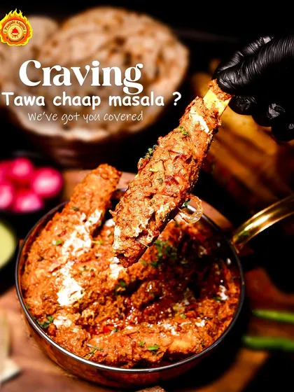 When you're craving something rich and satisfying, my Tawa Chaap Masala has you covered. Chaap pieces are tossed in a thick, spicy, and tangy gravy on a large tawa.