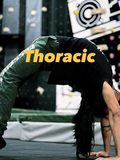 The full wheel pose, or upward bow, is an excellent measure of thoracic and shoulder mobility. We guide our members through progressions to achieve this pose safely.