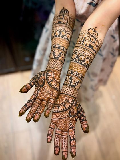 Mitali - Bridal Mehendi Full Bridal Mehendi (Hands) photo 83