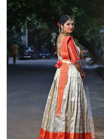 Designer Trends - Bespoke Styling & Alterations for Rentals Traditional & Modern Half Sarees photo 12