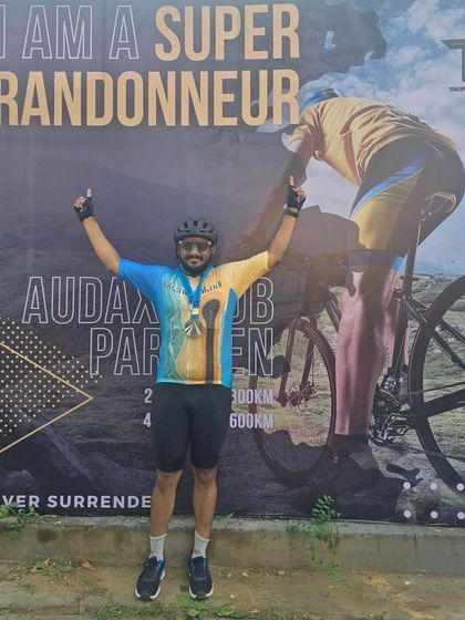 The pure joy of becoming a Super Randonneur. This title is earned by completing a series of 200, 300, 400, and 600 km brevets in a single season, and we celebrate this huge accomplishment with our riders.