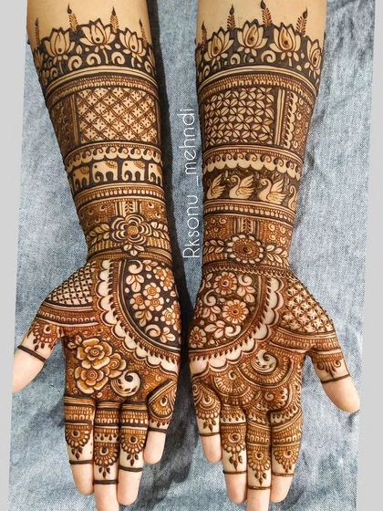 Sonu - Bridal & Wedding Mehndi Intricate Bridal Designs photo 67