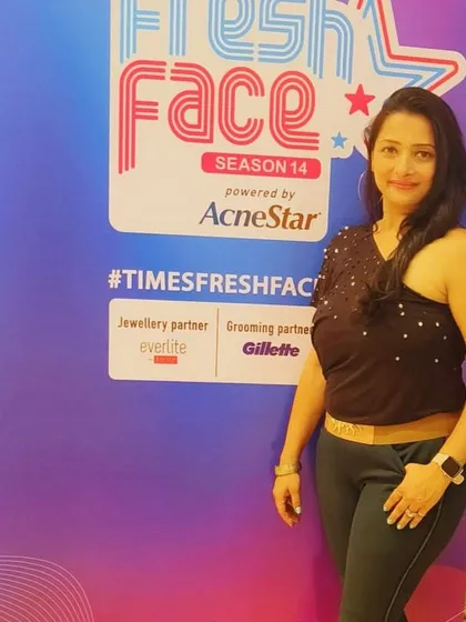 At the Times Fresh Face Season 14 event. Attending these events keeps me connected to the latest trends and emerging talent in the entertainment industry.