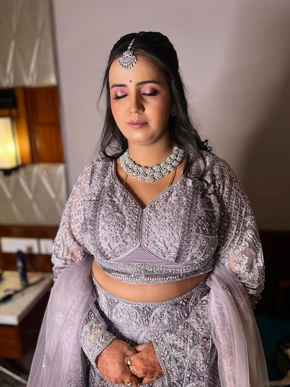 Makeovers by Mahalakshmi - Special Occasion Makeup Reception & Sangeet Glam photo 26