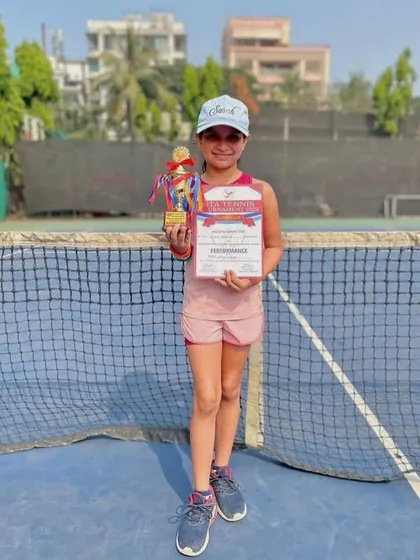 This is what hard work looks like. We don't just train, we build winners. I am incredibly proud of our junior player for her victory, a testament to her dedication and the effectiveness of our competitive training program.