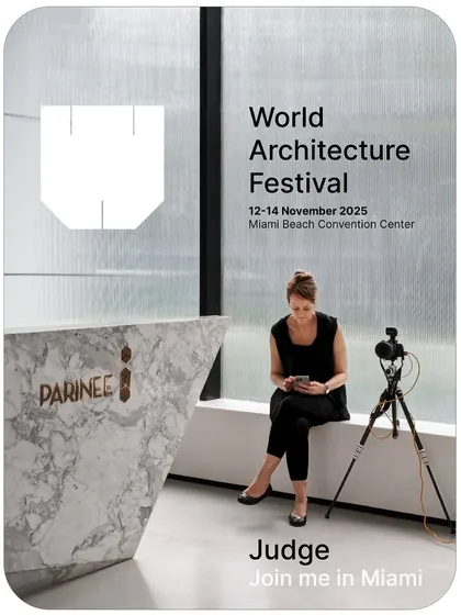 My role as a thought leader in the architectural community is affirmed by my participation as a judge at the World Architecture Festival. This involvement allows me to contribute to and stay at the forefront of global design innovation.