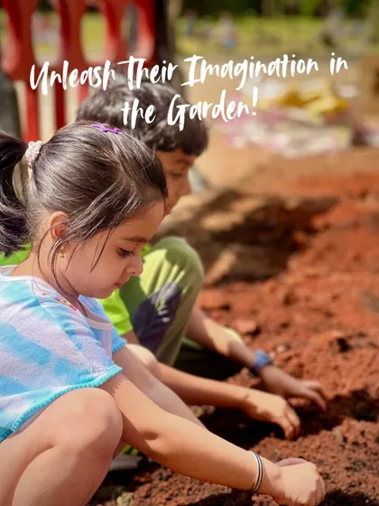 Unleash their imagination in the garden. Here, children are getting hands-on experience with soil preparation. This sensory play is not only fun but also crucial for developing a connection to the natural world.