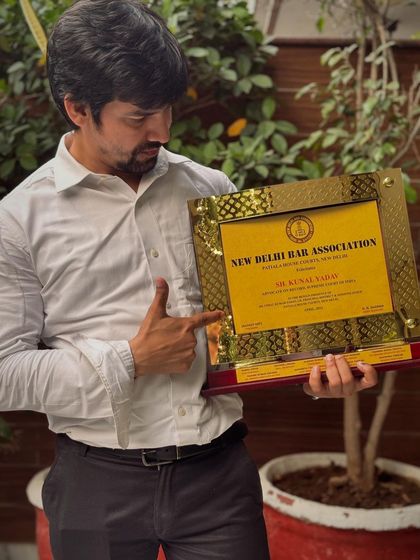 This felicitation from the New Delhi Bar Association was a great honor. It is a reminder that hard work gets recognized and motivates me to keep aiming higher.