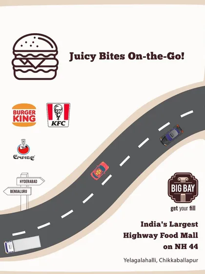 Craving juicy bites on the go? Our outlets like Burger King, KFC, and Empire are ready to serve you delicious meals to power your drive.