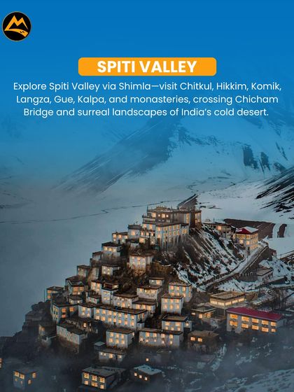 My Spiti Valley backpacking trip takes you through the Shimla-Kinnaur route, covering Chitkul, Hikkim, Kaza, and the incredible Chicham Bridge.