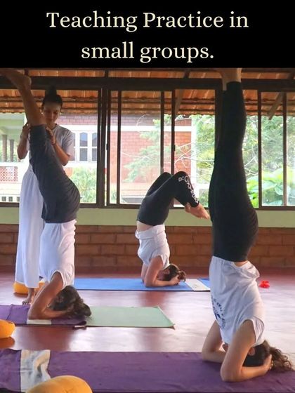 Teaching practice is a vital part of our curriculum. Students learn to instruct their peers in small, supportive groups, building the confidence and skills needed to lead a class safely and effectively.