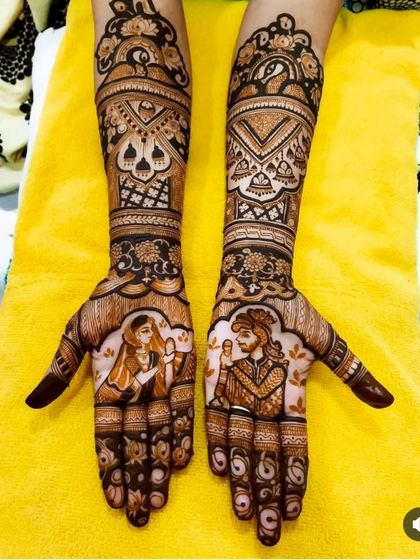 Kanha Mehandi - Bridal Mehndi Custom Storytelling & Portrait Mehndi photo 3