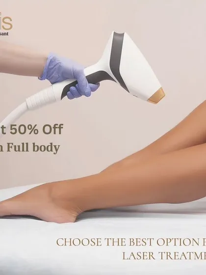 Begin your journey to permanently smooth skin with our special offer. This is the perfect opportunity to experience the benefits of a full body laser treatment.