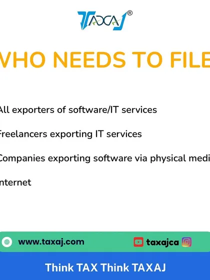 Softex filing is required for all exporters of software and IT services. This includes freelancers working with international clients and companies exporting software, whether online or on physical media.