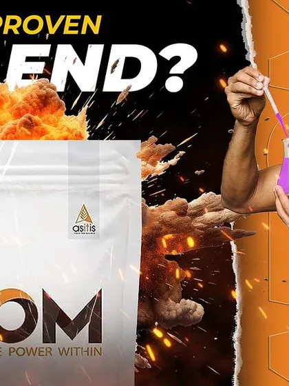 Thumbnail for my lab test video on Atom whey protein. Is it the end for this brand?