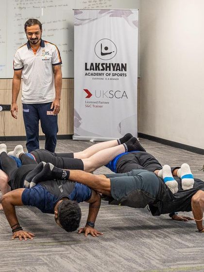 Lakshyan Academy of Sports - Coach & Trainer Education UKSCA Strength & Conditioning Certification photo 43
